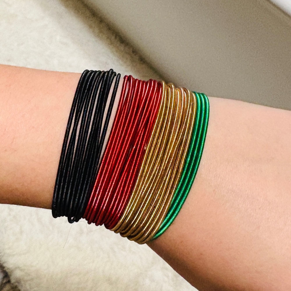 Vibrant Multicolor Bangle Set